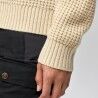 Fjällräven Övik Waffle Knit - Sweter z wełny Merino® damski | Hardloop
