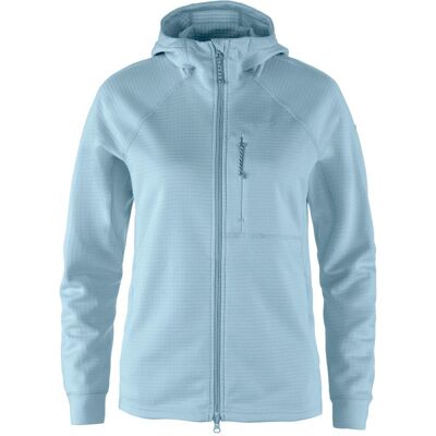 Abisko Grid Fleece Hoodie - Forro polar - Mujer
