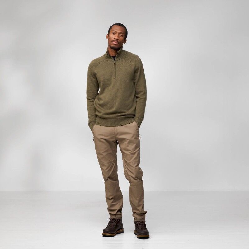Fjällräven Övik Lite Half Zip - Pullover homem | Hardloop