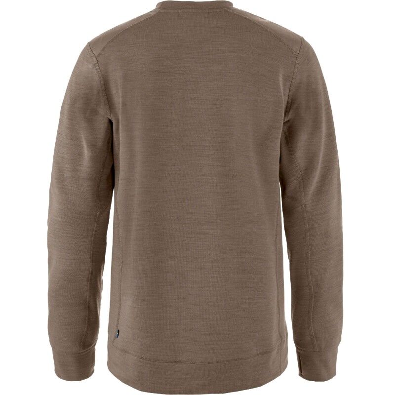 Fjällräven Keb Fleece Crew Neck - Överdragströjor merinoull - Herr | Hardloop