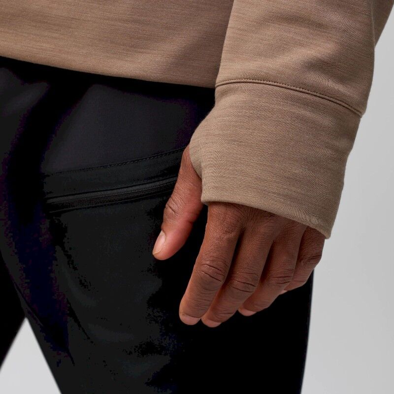 Fjällräven Keb Fleece Crew Neck - Merino hoodie - Men's | Hardloop