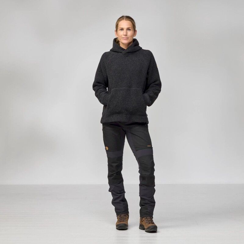 Fjällräven Kaitum Hoodie - Merino Fleecevest - Dames | Hardloop