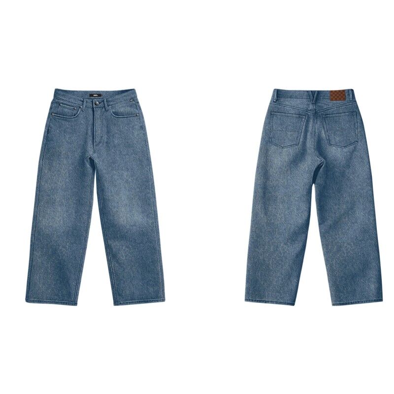 Vans Check-5 Baggy Denim Pant - Pantaloni - Uomo | Hardloop