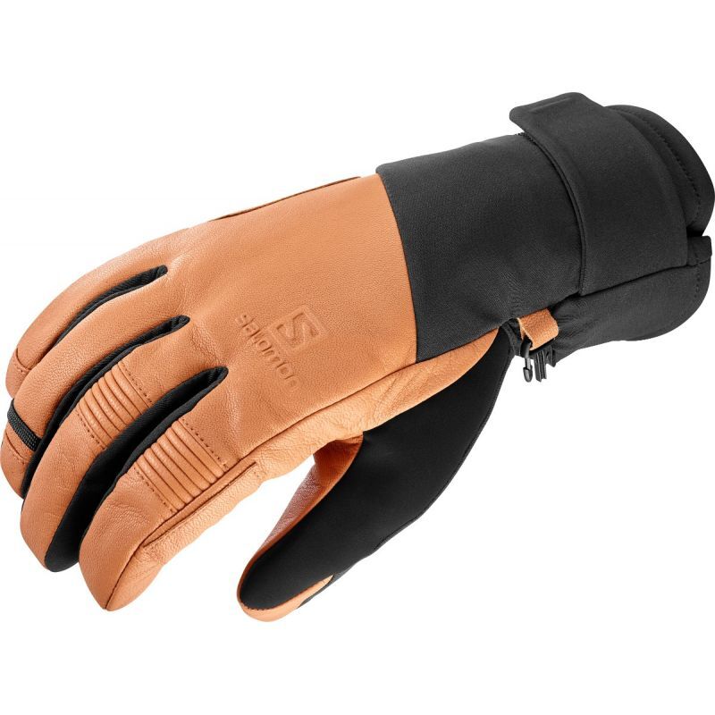 gant ski salomon gore tex Mtn Gore-Tex Gants avec Moufles Rabattables, Contre les Intempries, Fit Prcis, Parfaits pour le Ski, Snowboard et Randonne, Noir, S Mode lgance et confort pour cette moufle Native Salomon en cuir trs souple et trs chaude Shoe Gants Salomon Gore Tex