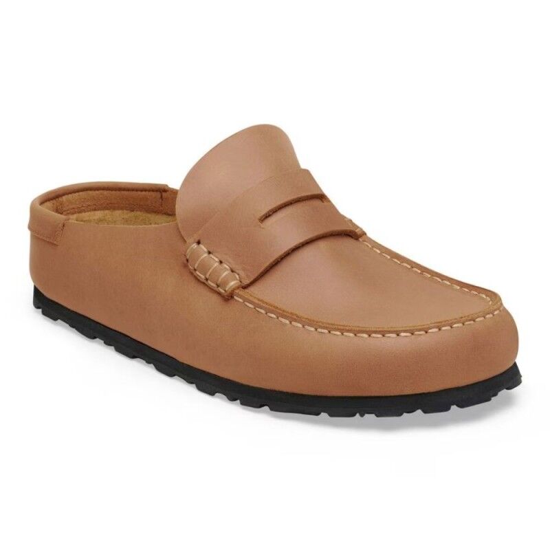 Birkenstock Naples Wrapped Natural Leather Oiled - Sandals - Men's | Hardloop