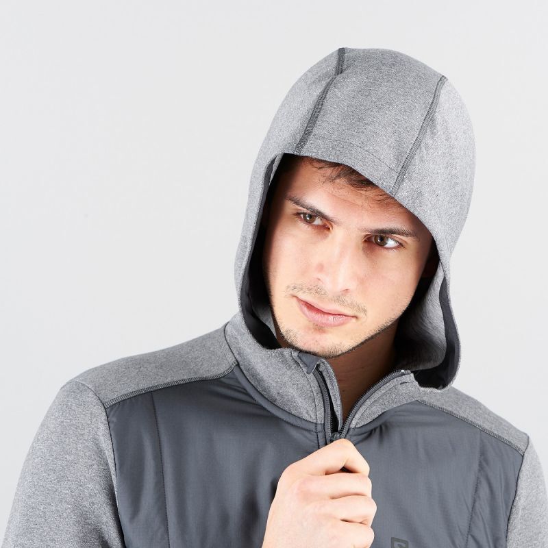 Salomon Pulse Hybrid Hoodie - Softshell jacket - Men's
