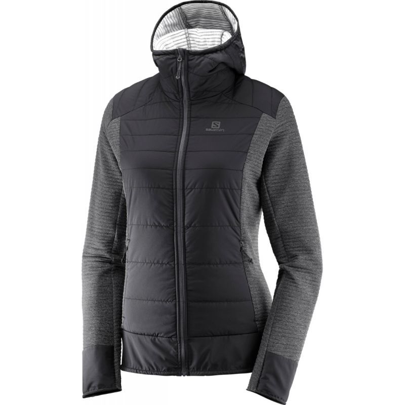 Salomon Right Nice Hybrid Hoodie - Kurtka softshelle damska | Hardloop