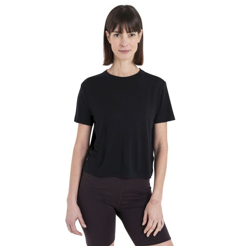 Icebreaker Merino 150 Tech Lite III SS Crop Tee - Maglia merino - Donna | Hardloop