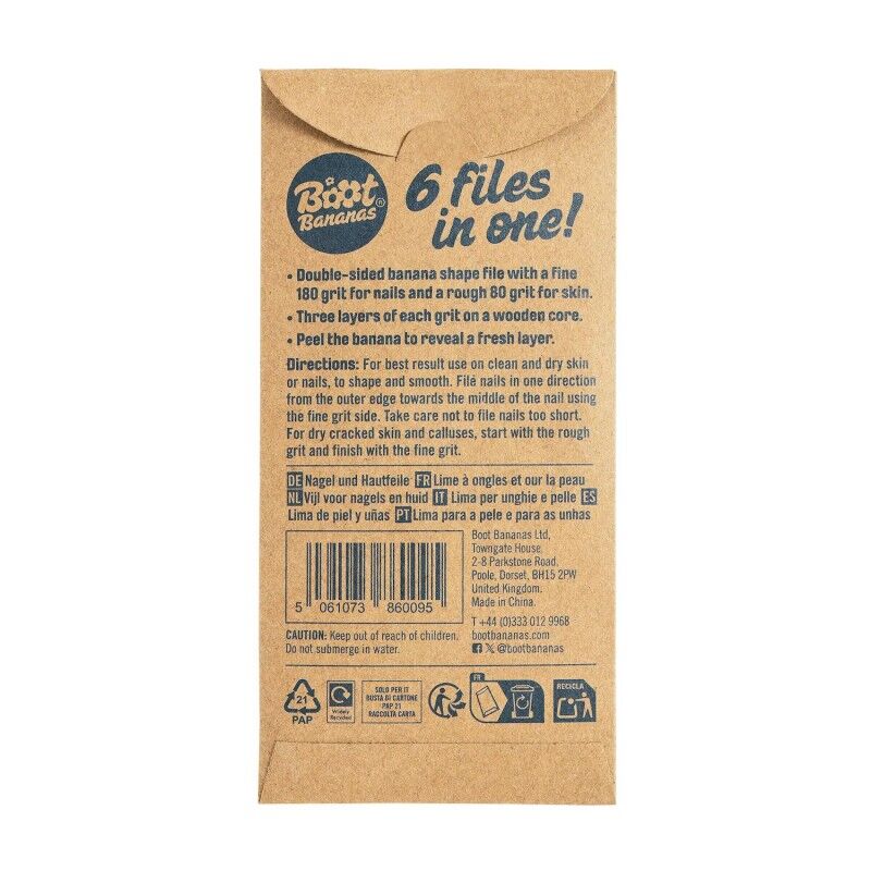 Boot Bananas Nail & Skin File | Hardloop