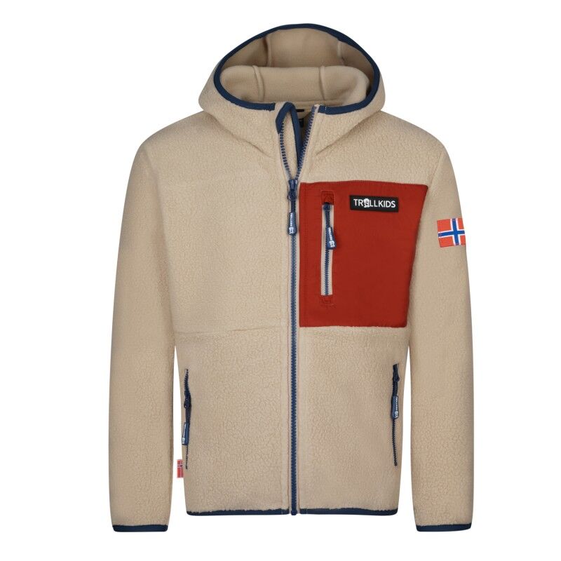 Aurlandsfjord Jacket - Forro polar - Niños