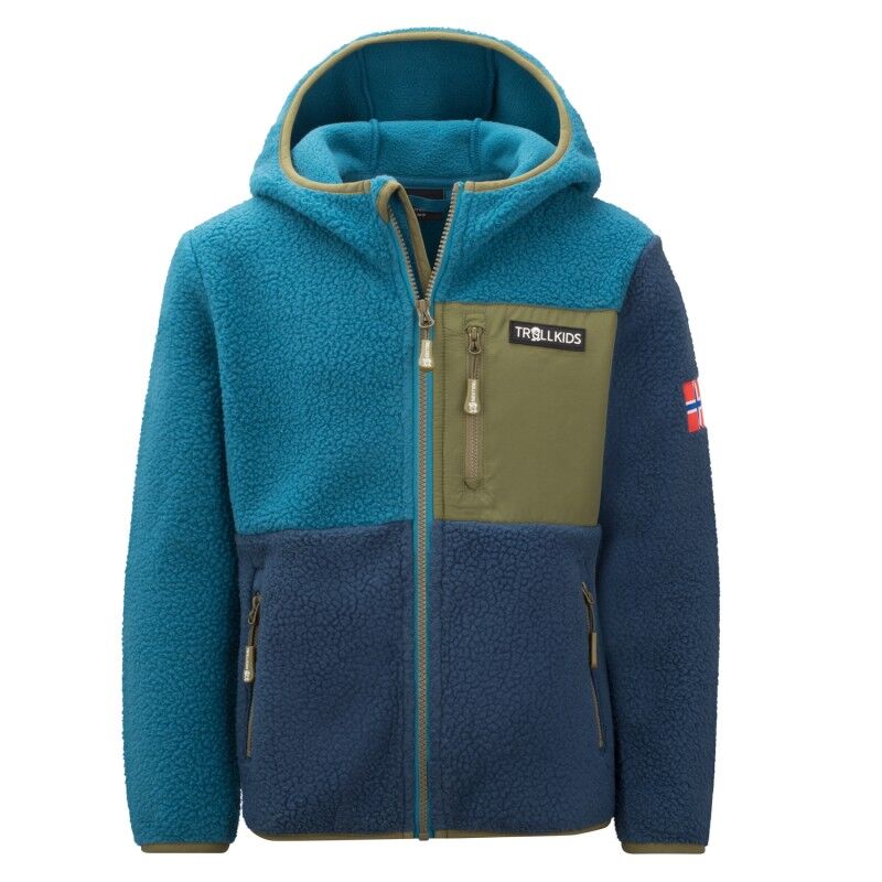 Aurlandsfjord Jacket - Dětská fleesová mikina