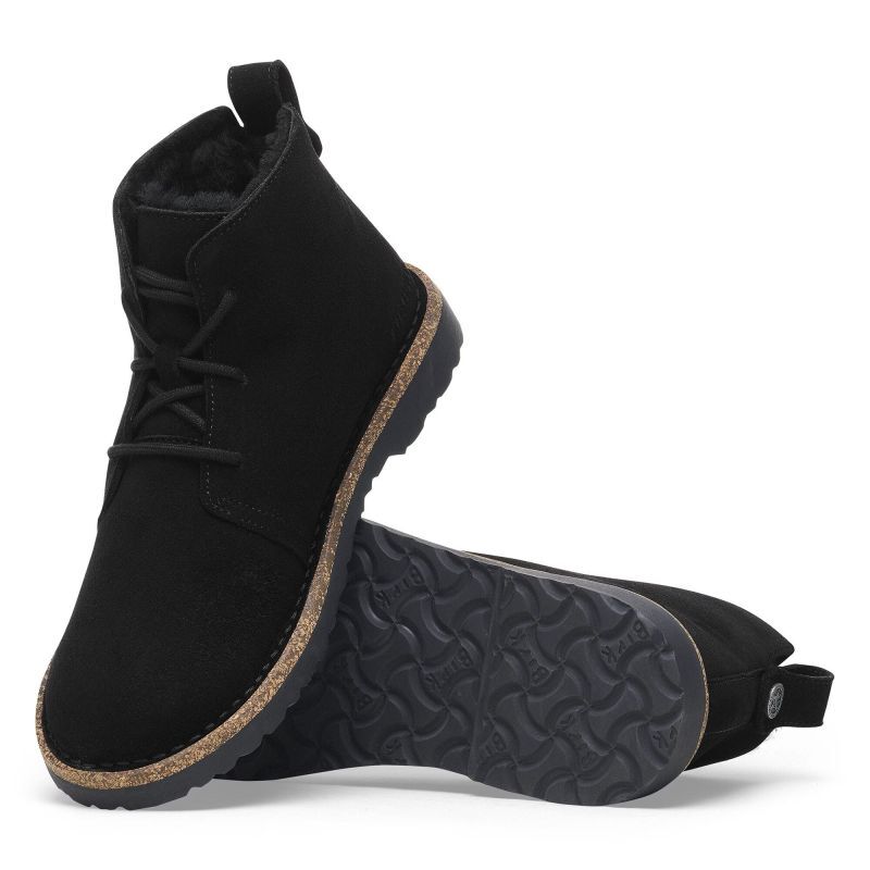Birkenstock Uppsala Mid Shearling Suede Leather - Sapatilhas mulher | Hardloop