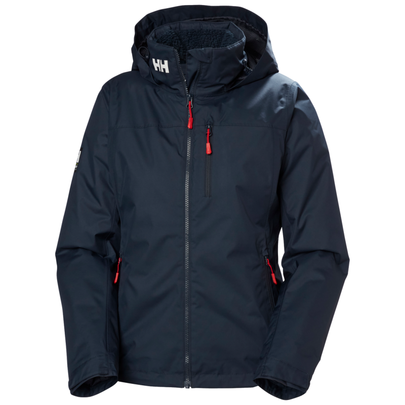 Crew Hooded Pile Jacket - Casaco de vela mulher
