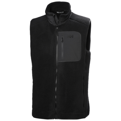Panorama Pile Block Vest - Fleece vest