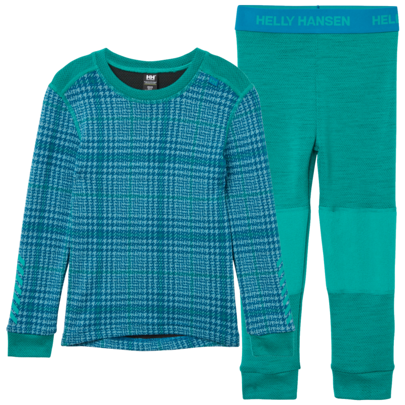 Helly Hansen Graphic Lifa Merino Set - Intimo lana merinos - Bambino | Hardloop