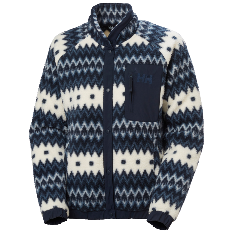 Imperial Printed Pile Snap - Polaire femme