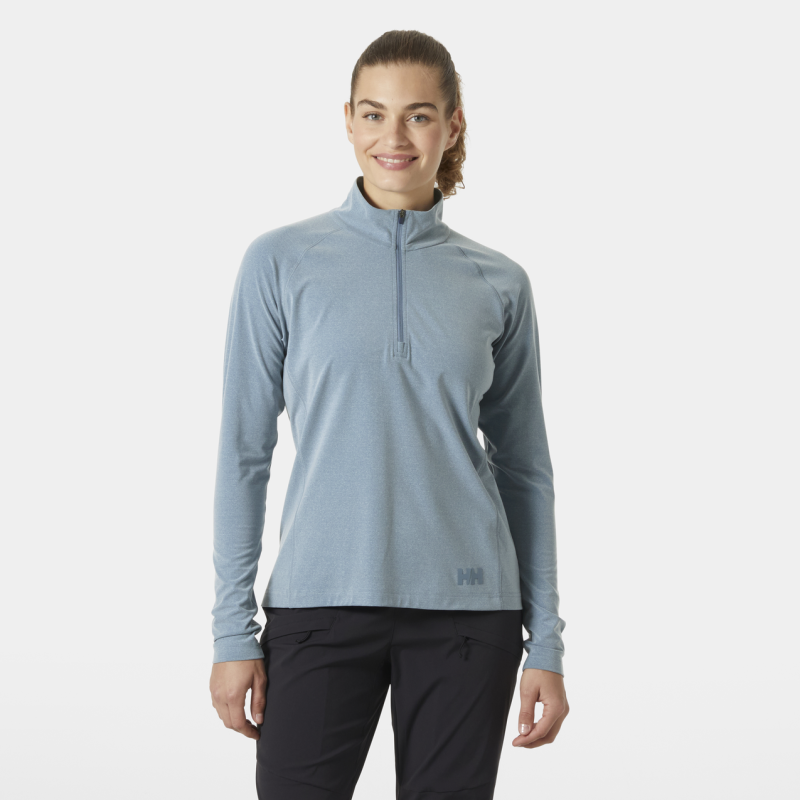 Helly Hansen Tyri Knit 1/2 Zip - Underkläder syntet - Dam | Hardloop