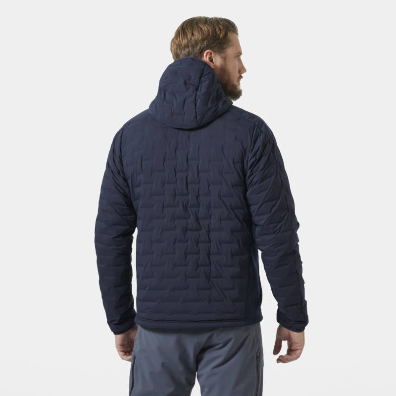 Helly Hansen HP Hybrid Stretch Hooded Insulator - Hybridjakker - Herrer | Hardloop