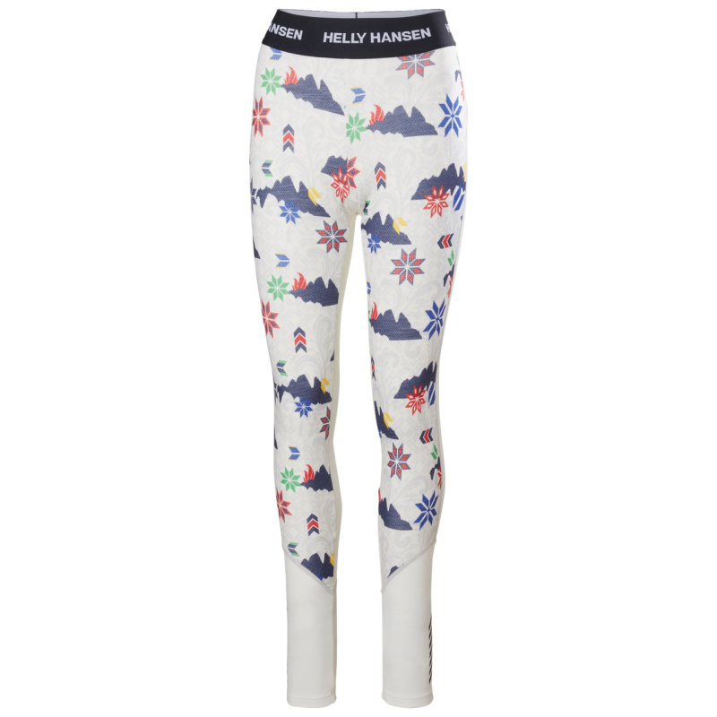 Lifa Merino Midweight Graphic Pant - Dámské Termální Punčocháče z merino vlny