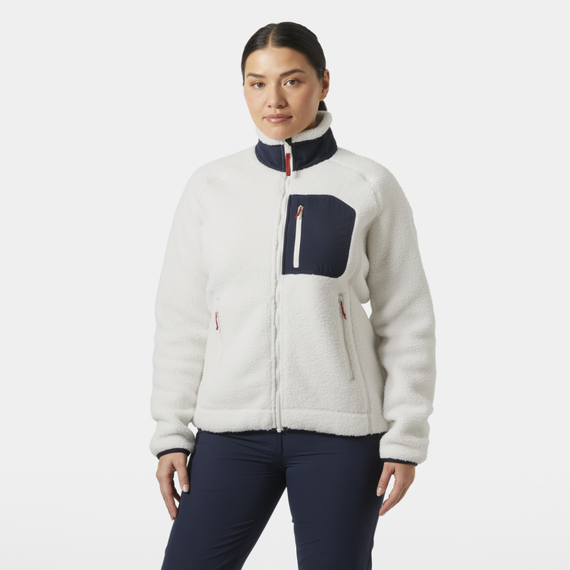 Helly Hansen Imperial Pile Block Jacket - Fleecetröjor - Dam | Hardloop
