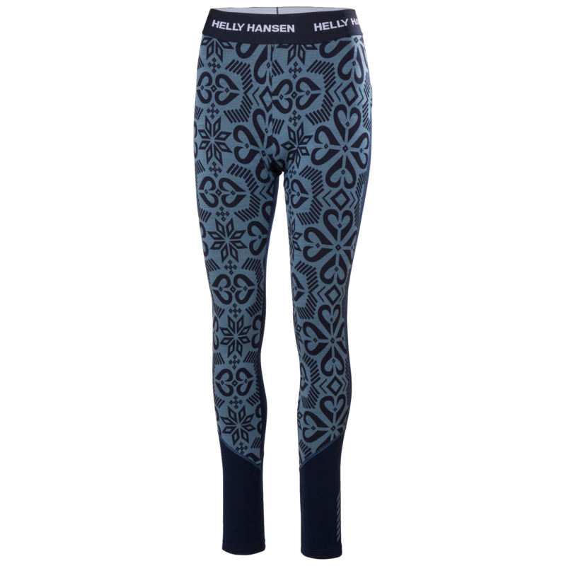 Helly Hansen Lifa Merino Midweight Graphic Pant - Termiczne Rajstopy z wełny merynosa damski | Hardloop