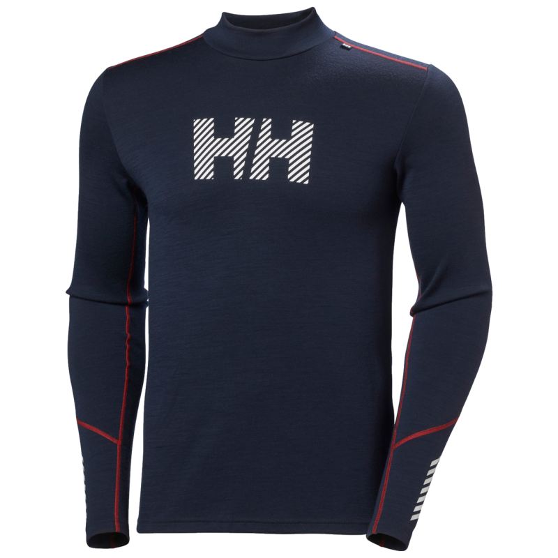 Lifa Merino Midweight Logo - Maglia in lana merino - Uomo