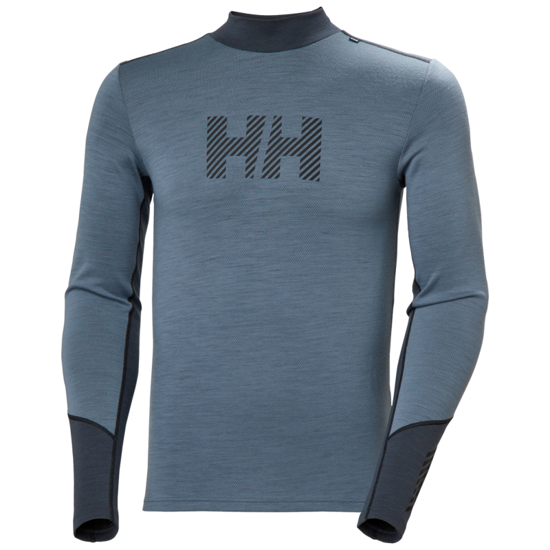 Helly Hansen Lifa Merino Midweight Logo - Merino Wool Jersey - Men's | Hardloop