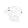 Petzl Uni Adapt - Fixation lampe frontale | Hardloop