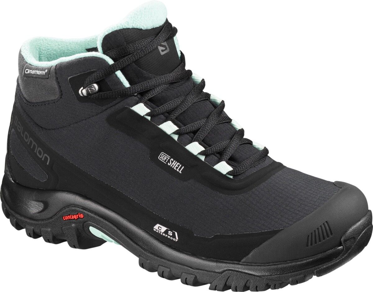 Salomon shelter best sale cs wp black