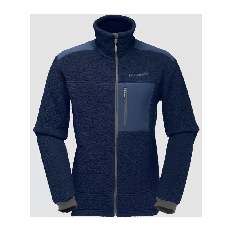 Veste Polaire Norrona Trollveggen Thermal Pro Homme Taille L Orange - Très Bon état