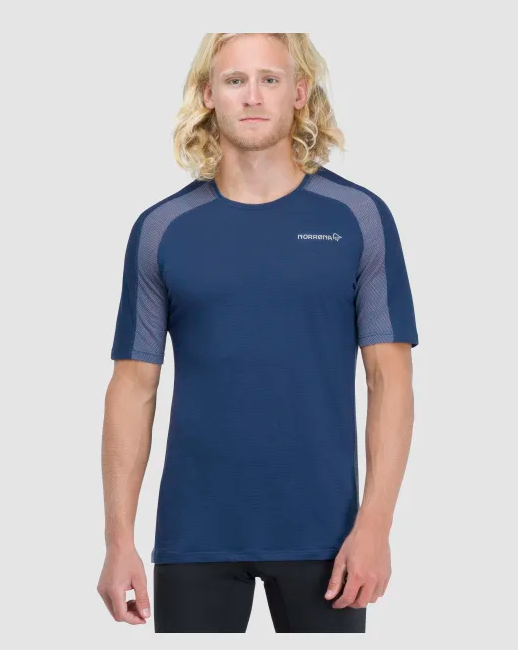 Norrona Bitihorn wool - T-shirt meski | Hardloop