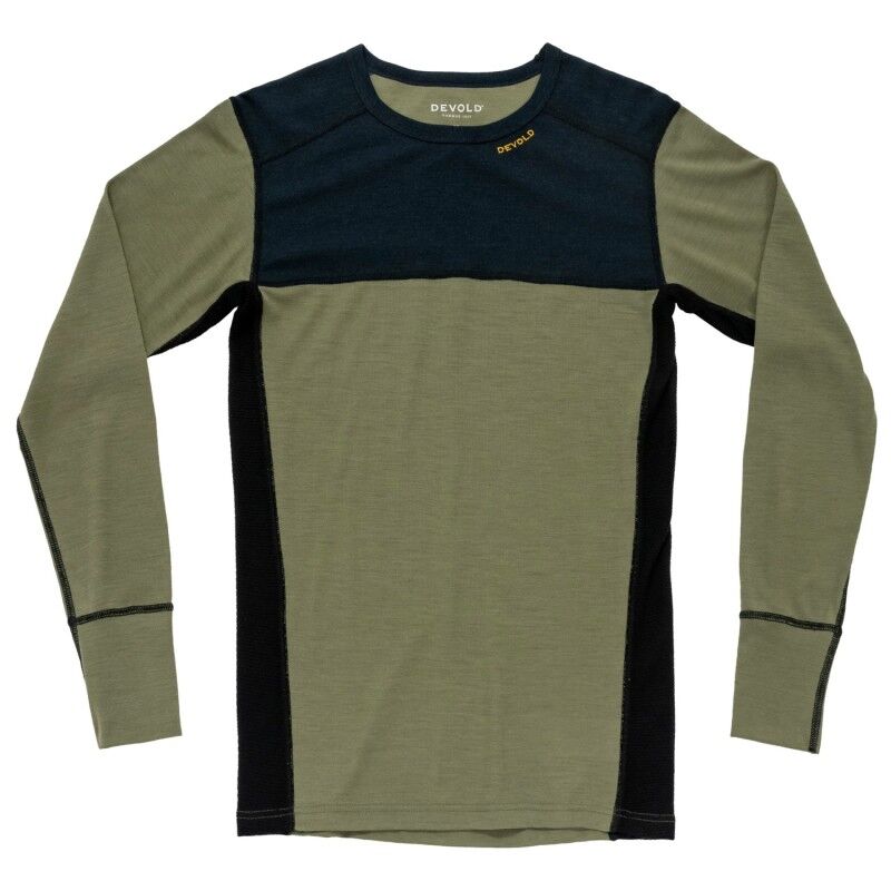 Devold Lauparen Merino 190 Shirt - Swetry z wełny merynosa męski | Hardloop