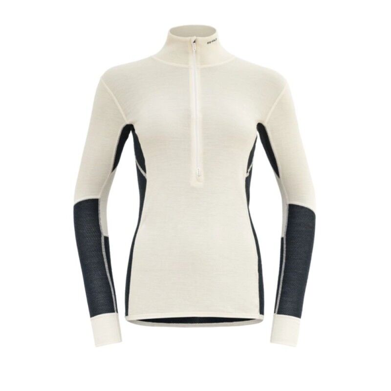 Devold Wool Mesh 190 Zip Neck - Maglia in lana merino - Donna | Hardloop