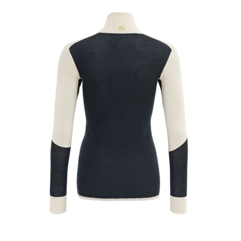 Devold Wool Mesh 190 Zip Neck - Maillot thermique laine mérinos femme | Hardloop