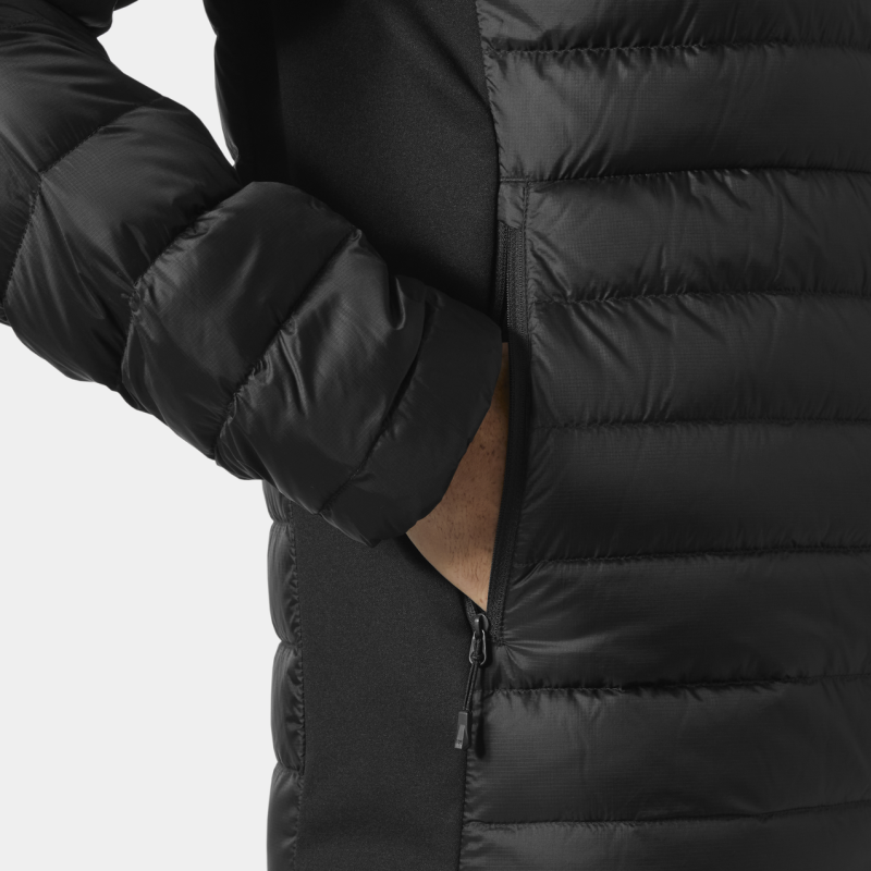 Helly Hansen Verglas Down Hybrid Hood 2.0 - Dunjacka - Herr | Hardloop