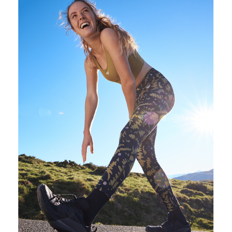 Roxy Heart Into It Ankle Legging Pant - Running leggings - Women's | Hardloop