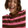 Roxy Strictly Stripes Oversized - Felpa - Donna | Hardloop