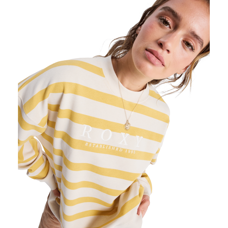 Roxy Strictly Stripes Oversized - Bluza damska | Hardloop