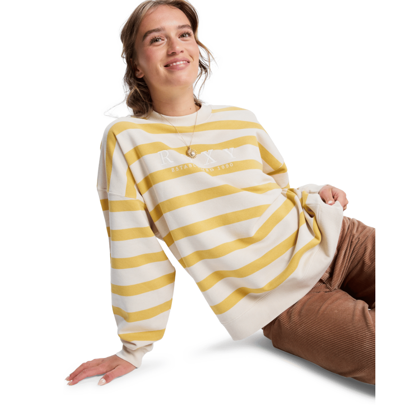 Roxy Strictly Stripes Oversized - Jumper - Women's | Hardloop