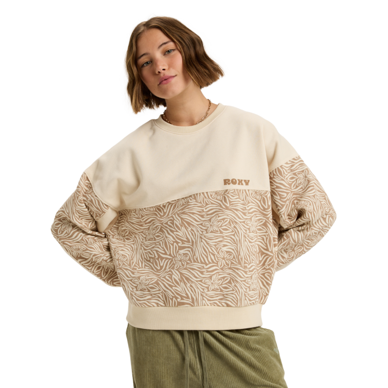 Roxy Gone Wild Block - Felpa - Donna | Hardloop