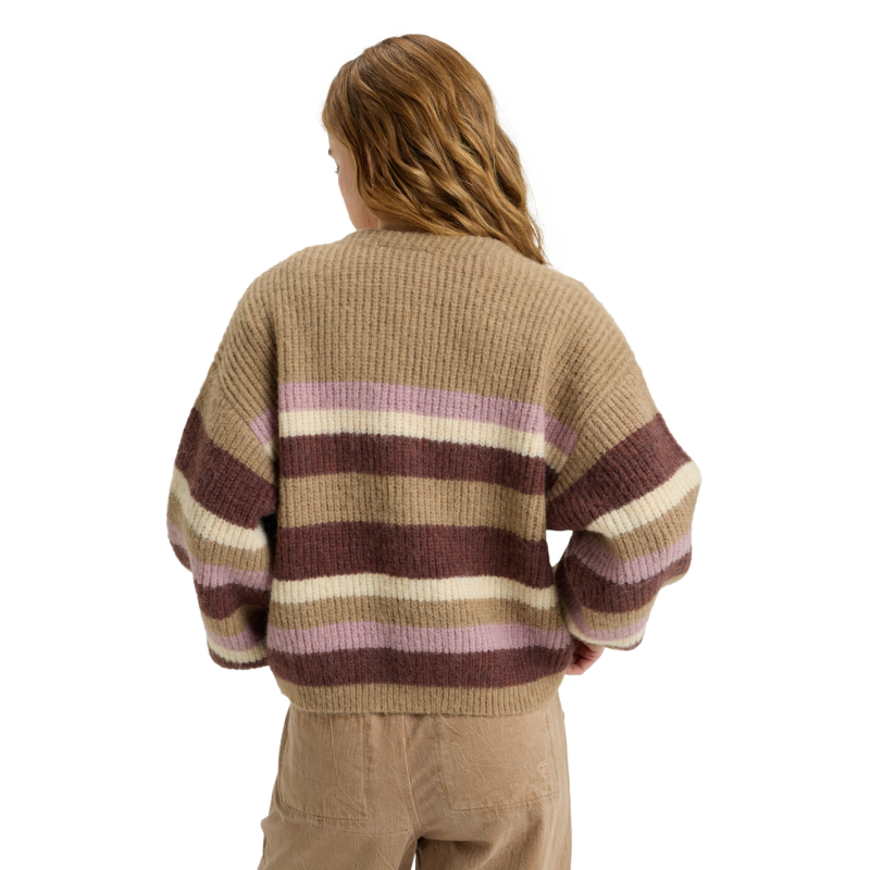 Roxy Marble Tiles Stripe - Pullover - Dam | Hardloop