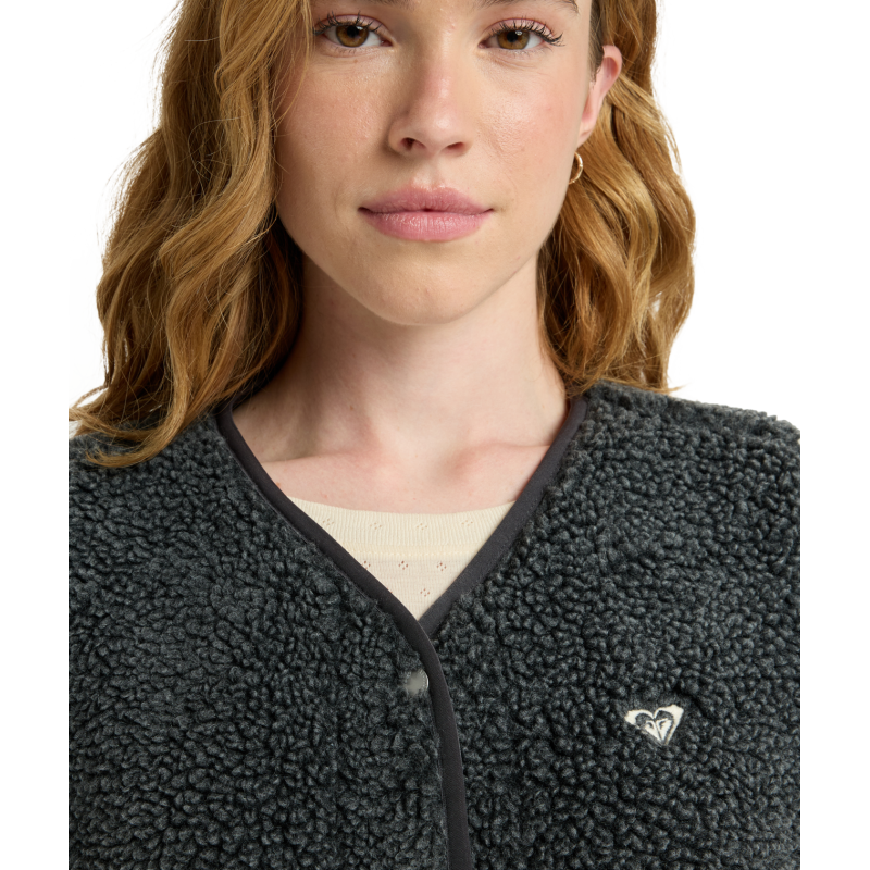 Roxy Iconic Town Vest - Gilet in pile - Donna | Hardloop