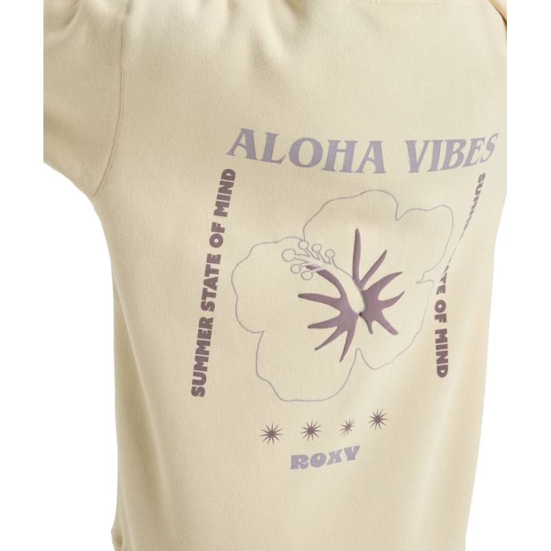 Roxy Surf Stoked Hoodie Brushed VT - Sweatshirt à capuche femme | Hardloop