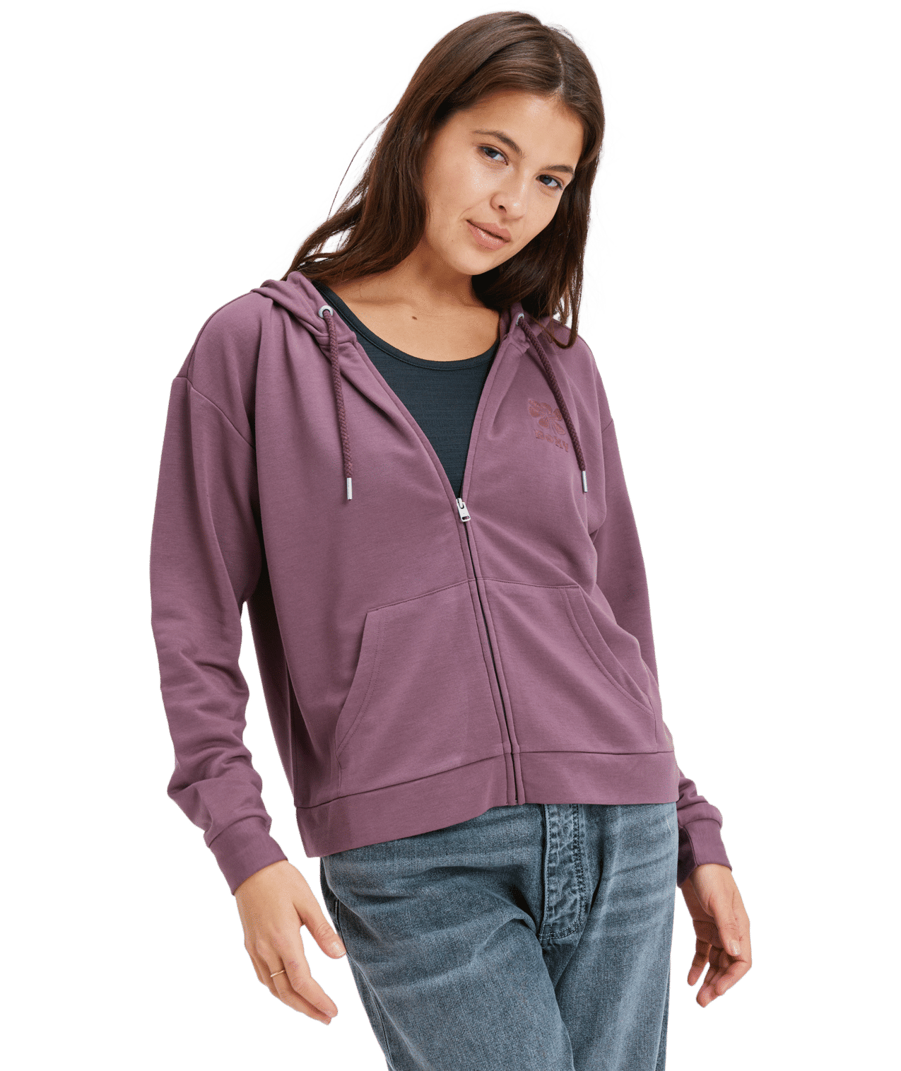 Roxy Surfing By Daylight Full Zip Hoodie Dames Hardloop