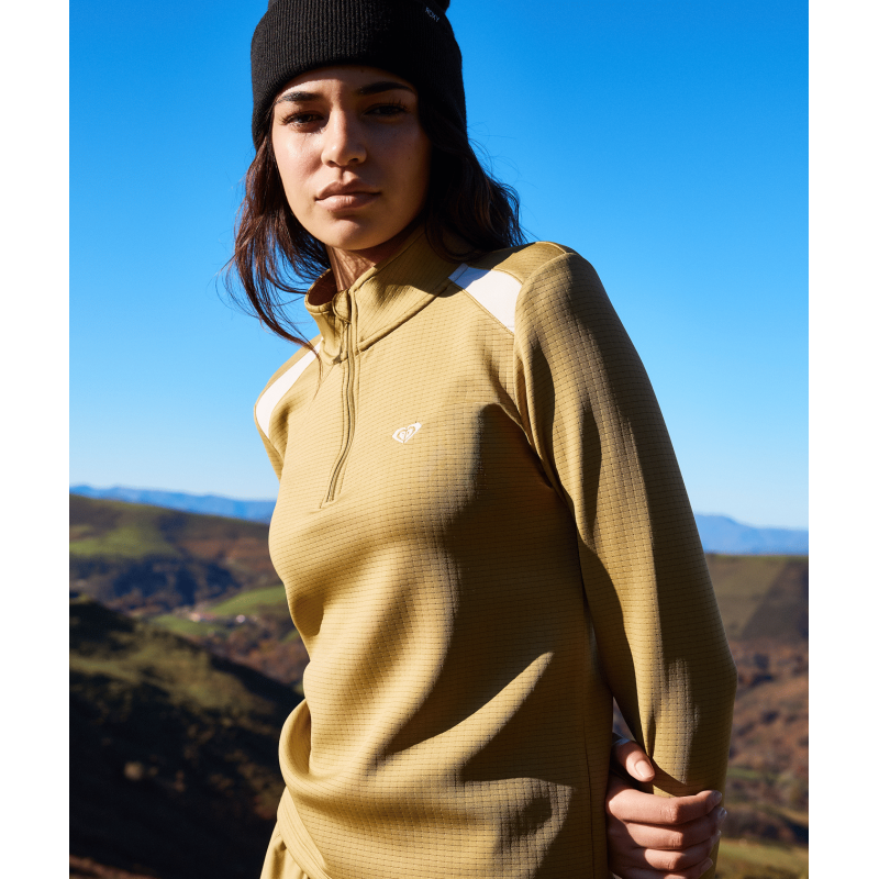 Roxy Waves Of Warmth Tech Top Trui Dames Hardloop