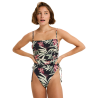 Roxy Bleach Classic Fashion Print - Fato de banho de uma peça mulher | Hardloop