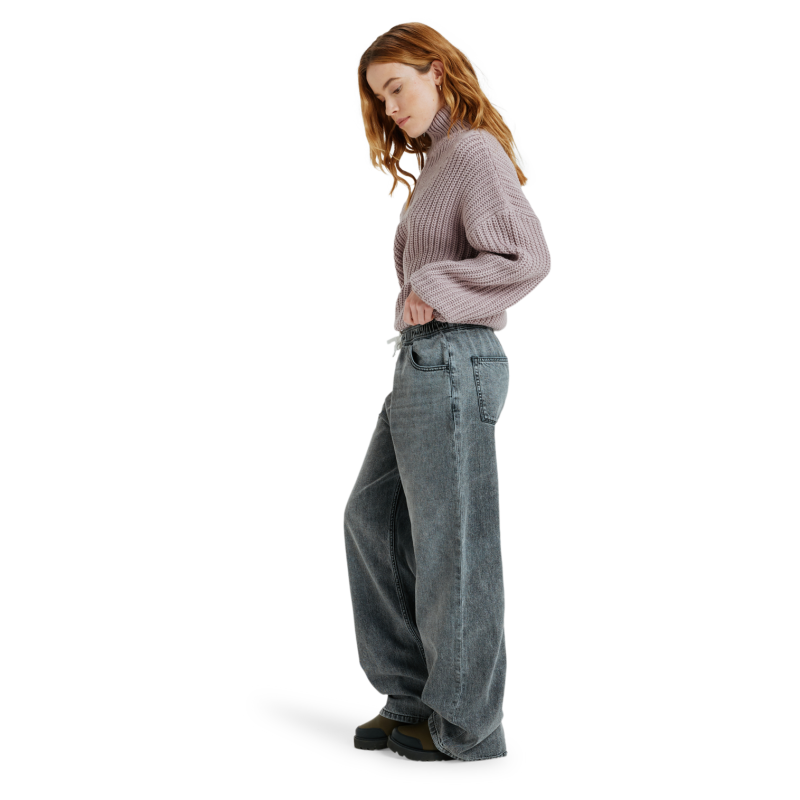 Roxy Stunning View Mid Grey - Pantalon femme | Hardloop