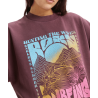 Roxy Lineup Oversized Crew - Felpa - Donna | Hardloop