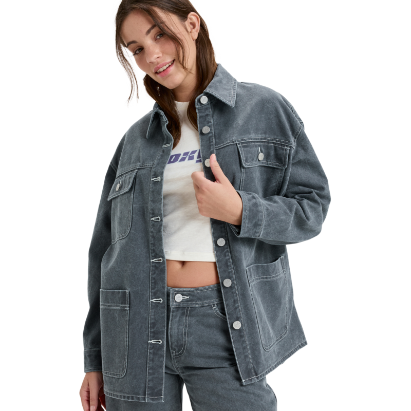 Roxy Chloe Kim Pops Stitch Shacket - Giacca - Donna | Hardloop