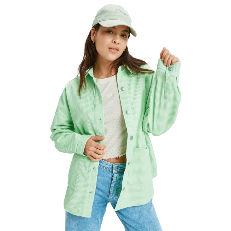 Kick Back Washed Cord - Skjorte - Damer